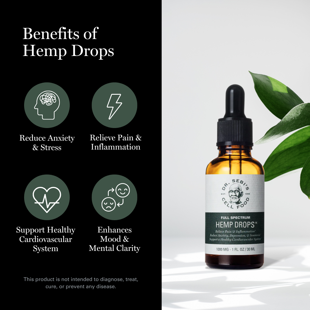 Full Spectrum- Hemp Extract Drops - 1k