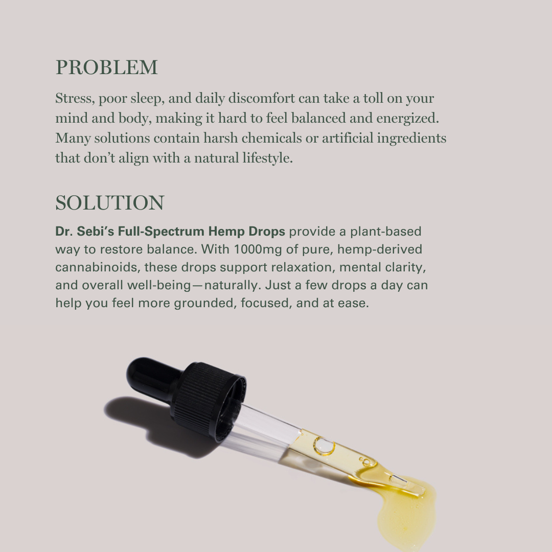 Full Spectrum- Hemp Extract Drops - 1k