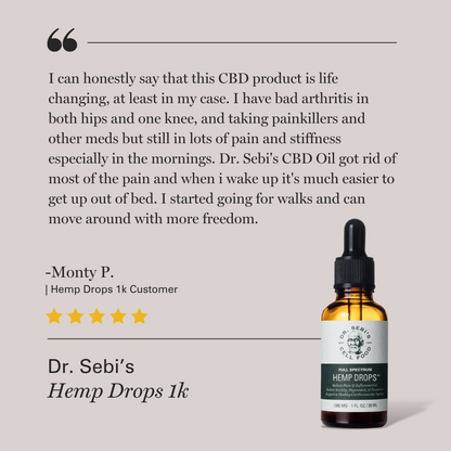 Full Spectrum- Hemp Extract Drops - 1k